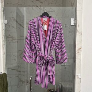 La Vie Striped Pink Mini Dress